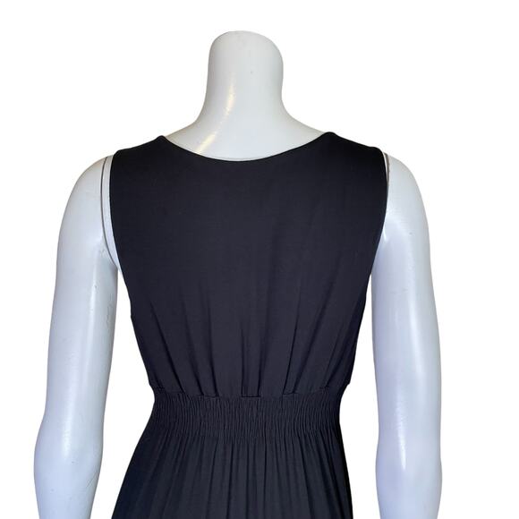 Chico's | Women's Black Long Maxi Dress | Size: M - Picture 8 of 8